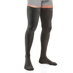 Calcetín para caballero Muslo Negro