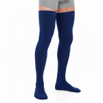 Calcetín para caballero Muslo Navy