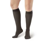 Microfiber Opaque Rodilla 20 - 30 mmhg negro