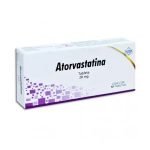 ATORVASTATINA 20 MG ULTRA c/30 Tabletas