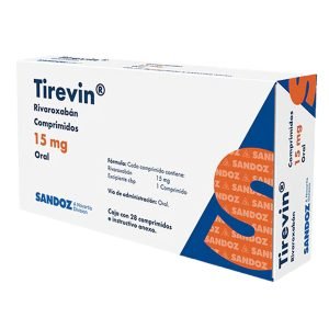 TIREVIN RIVAROXABAN 15 MG 28 CPR