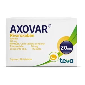AXOVAR Rivaroxaban 20 MG c/28 TAB